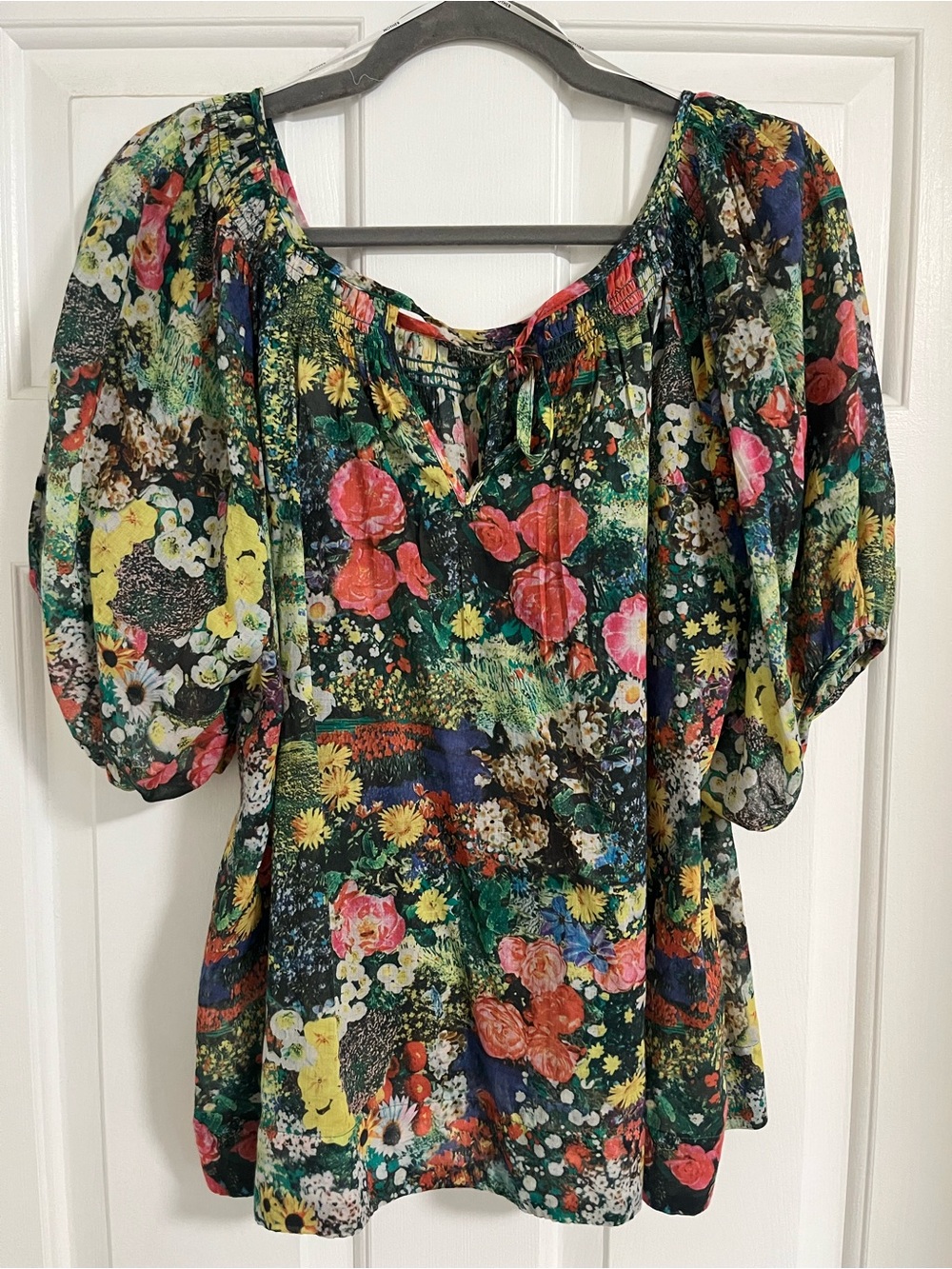 MOTHER Breeze Floral Top - XL